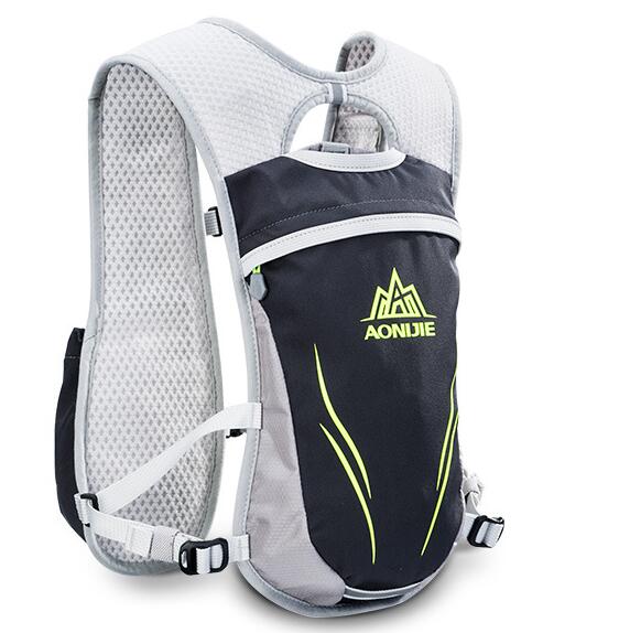 5.5L Running Hydration Backpack Vest Marathon Cycling Hiking Bag