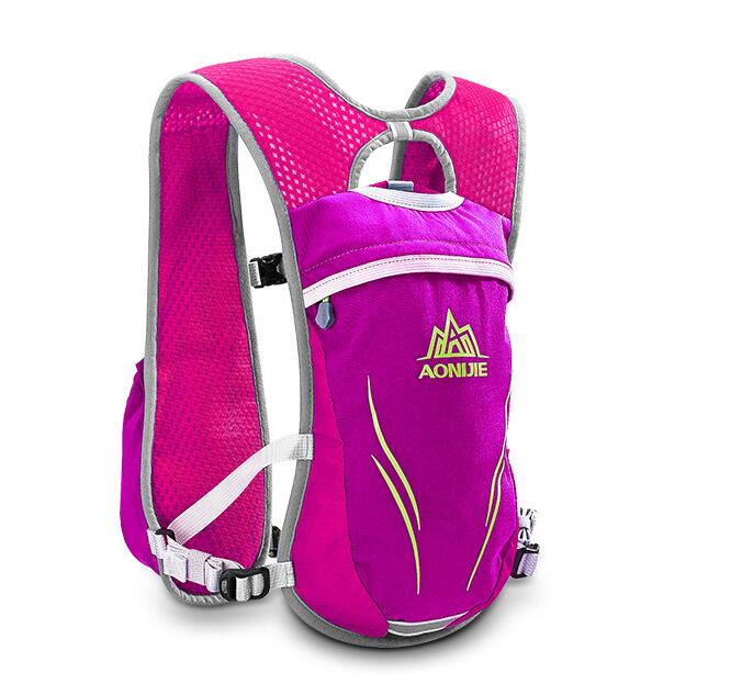 5.5L Running Hydration Backpack Vest Marathon Cycling Hiking Bag