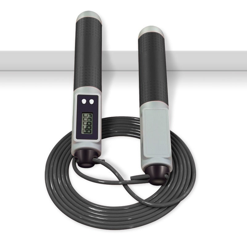 Cordless Digital Jump Rope Fitness Calorie Counter Indoor Workout