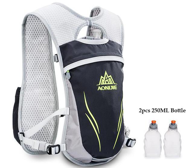 5.5L Running Hydration Backpack Vest Marathon Cycling Hiking Bag