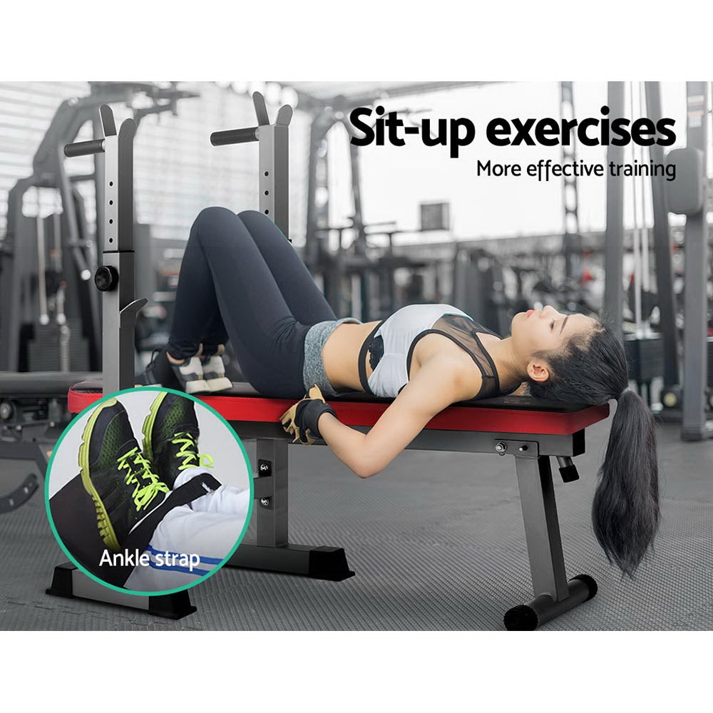 Multi-Station Weight Bench Press Weights Equipment Fitness